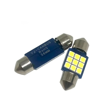 Automobilska LED svjetiljka za čitanje s dvostrukim vrhom 3030, 12V, 5W, 600 lm