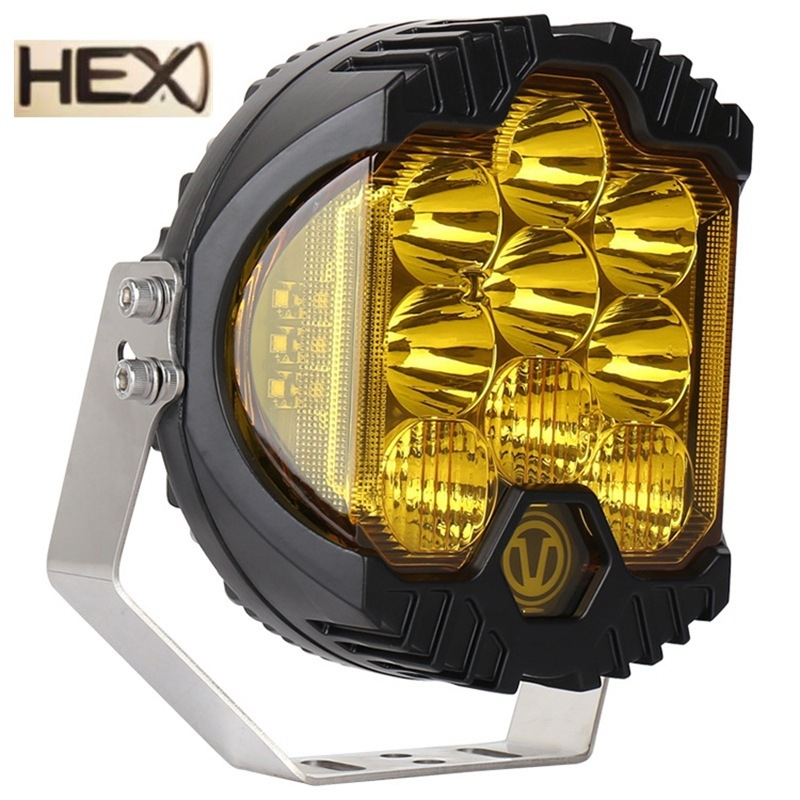 Off-road reflektor za vozilo, aluminijska konstrukcija, 90W, 12V, 1-3A, model Beautiful lamp v mark