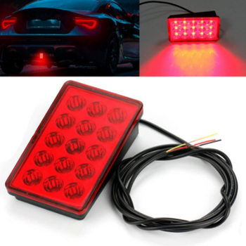 LED pilotsko svjetlo za auto – upozoravajuće bljeskanje stražnje svjetlo protiv sudara, svjetlo za kočnice/cruise – ABS+LED, 2W, 12V, 0.3A, Model: Pilot Light