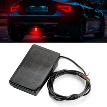 LED pilotsko svjetlo za auto – upozoravajuće bljeskanje stražnje svjetlo protiv sudara, svjetlo za kočnice/cruise – ABS+LED, 2W, 12V, 0.3A, Model: Pilot Light