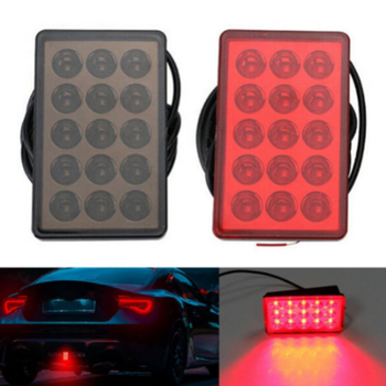 LED pilotsko svjetlo za auto – upozoravajuće bljeskanje stražnje svjetlo protiv sudara, svjetlo za kočnice/cruise – ABS+LED, 2W, 12V, 0.3A, Model: Pilot Light