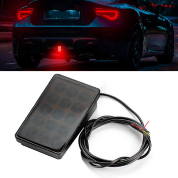 LED pilotsko svjetlo za auto – upozoravajuće bljeskanje stražnje svjetlo protiv sudara, svjetlo za kočnice/cruise – ABS+LED, 2W, 12V, 0.3A, Model: Pilot Light
