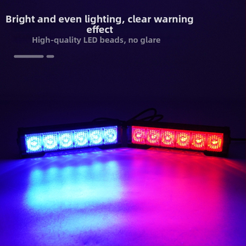 Lumina LED de avertizare pentru plafon - pentru camioane și echipamente de construcții - Carcasă din aliaj de aluminiu, 12V, model Jsd12