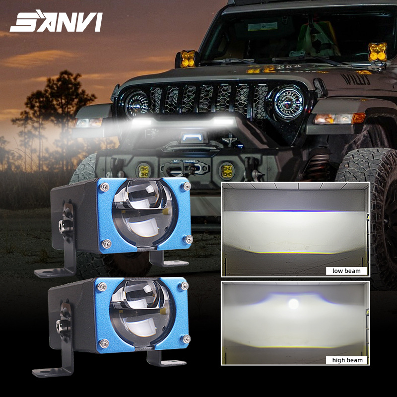 S101 LED lumină plasă - Carcasă din aluminiu, montaj încorporat, 12V, 50-68W, potrivire universală