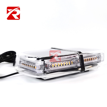LED krova upozoravajuća svjetiljka, 54 LED, 54W, 10-30V DC, model Mb-201c-54, polikarbonatna leća + aluminijska legura