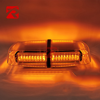 LED krova upozoravajuća svjetiljka, 54 LED, 54W, 10-30V DC, model Mb-201c-54, polikarbonatna leća + aluminijska legura