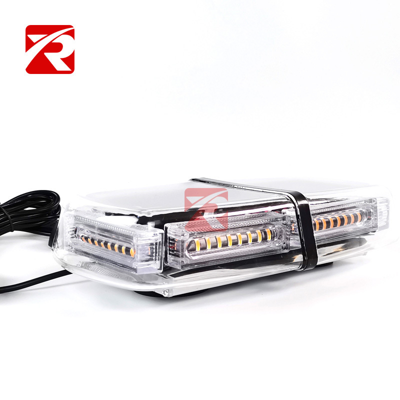 LED krova upozoravajuća svjetiljka, 54 LED, 54W, 10-30V DC, model Mb-201c-54, polikarbonatna leća + aluminijska legura