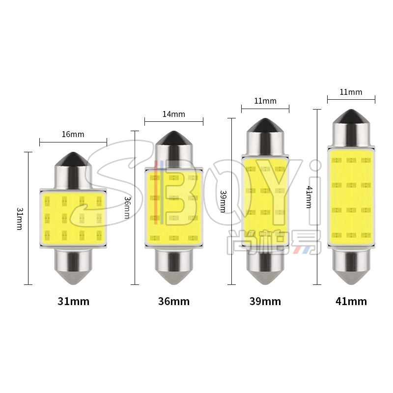 LED svjetlo za auto na krovu s COB, model dvostruka vrh, 3W, 12V