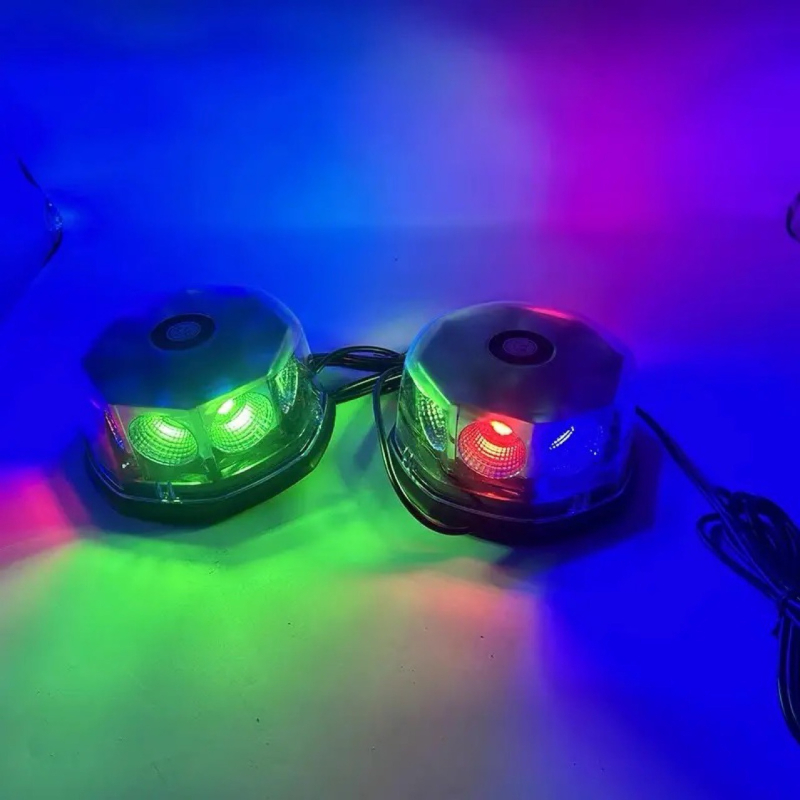 LED strob za krov automobila s magnetskim pričvršćivanjem, daljinsko upravljanje, 12–24V, 40W