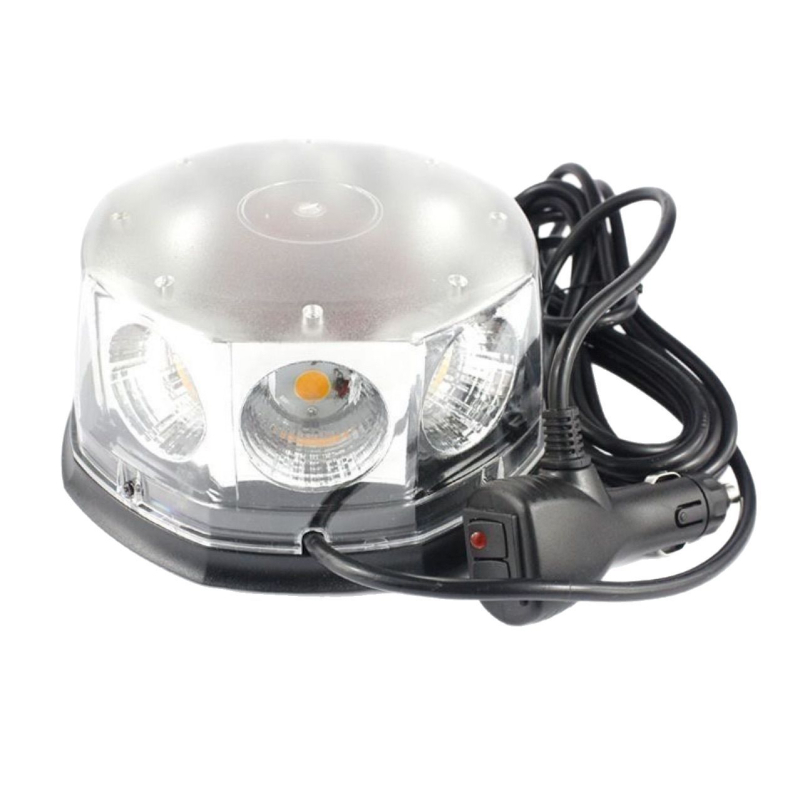 LED strob za krov automobila s magnetskim pričvršćivanjem, daljinsko upravljanje, 12–24V, 40W