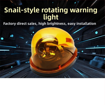 LED svjetlo za krovu signalizaciju s rotirajućim spiralnim dizajnom, za automobil, 12V–24V