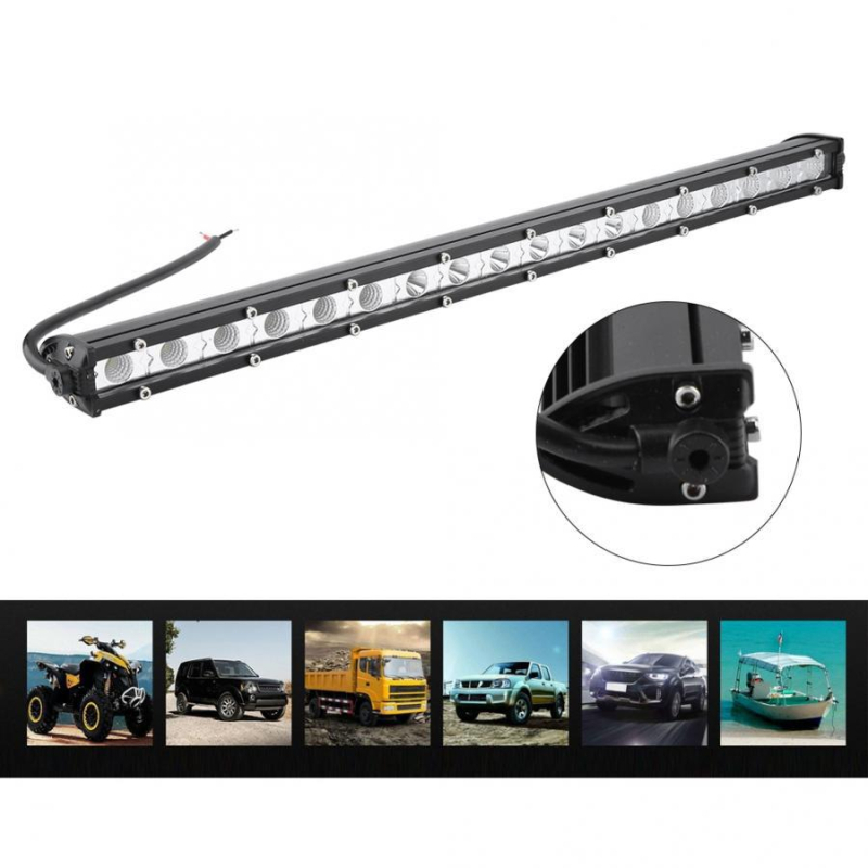 LED svjetlosna traka za automobil, jednoredna, 54W, 12-24V, 5400 lm, 3030 LED, vijek trajanja 50000 h