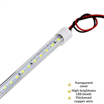 12V/24V LED unutarnje rasvjeta za automobil i kamion, svjetlosna traka u kabini, lampica za čitanje, prekidač