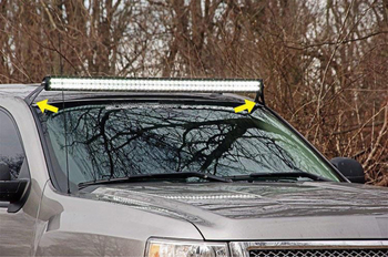 Držač za LED svjetlosnu traku u obliku luka, za Ford F-150, na krovu (Prilagodba: Da; Marka: OTHER; Kompatibilnost: Ford F-150)