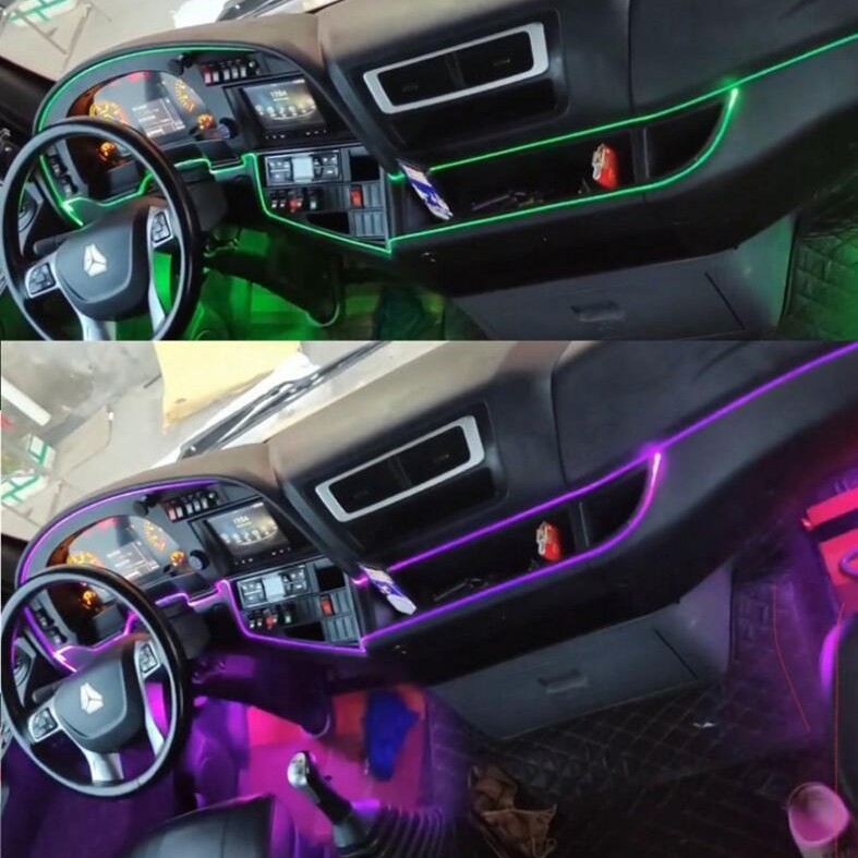 Kamionsko LED svjetlo za instrument ploču — ugrađeni način montaže, 24V, model 286, Zhixin