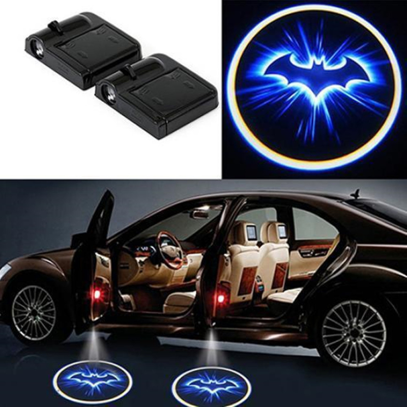 Automobilska LED lampica za vrata s laserskom projekcijom — bežični, univerzalni retrofit (12V, 1,5W, 0,1A, Model: lampica za vrata)