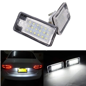 Audi LED svjetlo za registarsku pločicu – 12V, 3.48W, 6500K, 50.000 sati