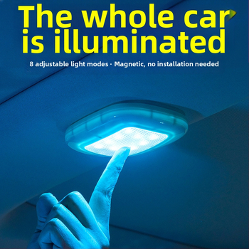 LED autó belső tetőfénye, modell Y-975, 12V, 2W, 5000 lm, élettartam 8760 óra