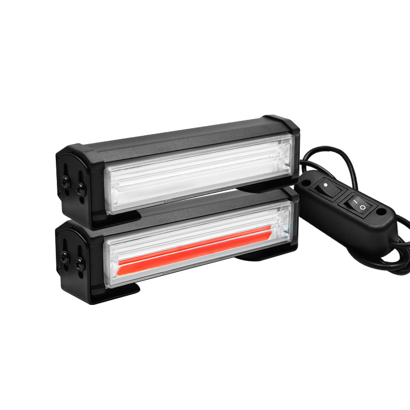 Krovno auto svjetlo COB strobe — JSD05 One Drag Two, aluminij, univerzalna kompatibilnost