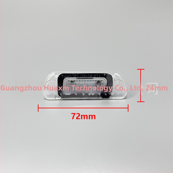 LED közúti rendszámtábla világítás Mercedes-Benz GL350/GL450/GL500/ML320/ML63 – 12V, 3W, 6000K, 50 000 óra, ABS+LED