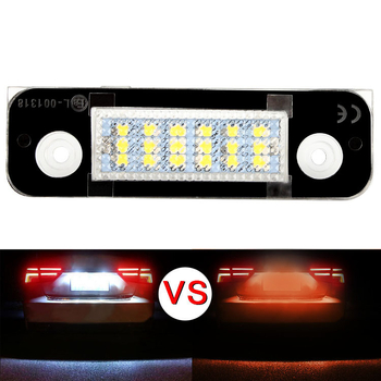 LED svjetlo za registracijsku pločicu Ford Mondeo — 12V, 3W, 6500K, PC kućište, 50.000 sati