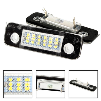 LED svjetlo za registracijsku pločicu Ford Mondeo — 12V, 3W, 6500K, PC kućište, 50.000 sati