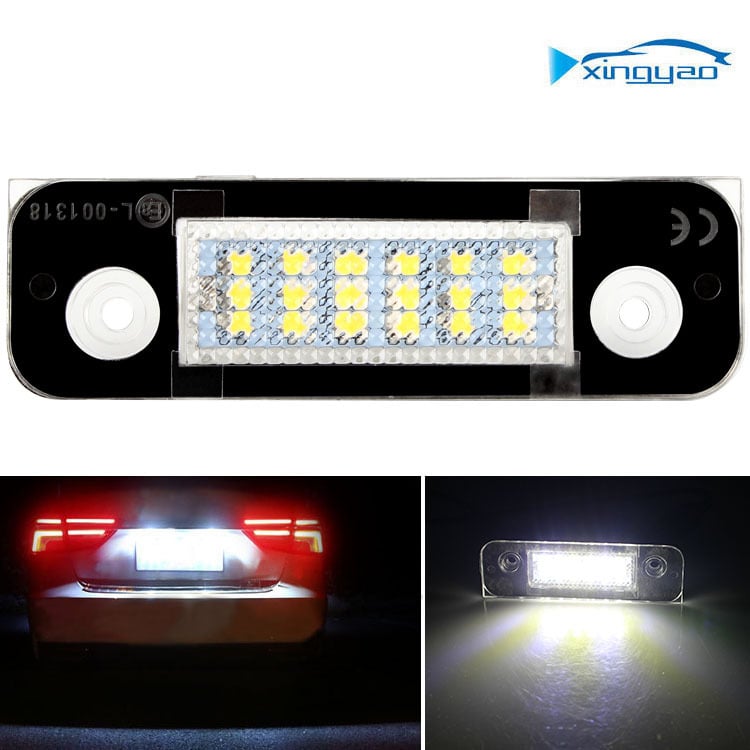 LED svjetlo za registracijsku pločicu Ford Mondeo — 12V, 3W, 6500K, PC kućište, 50.000 sati