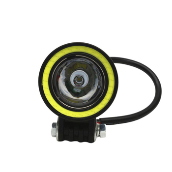 Kör alakú 10W LED fény autókhoz és motorokhoz – univerzális, Angyali szem (12–24V, 1000 lm, 6500K, 50000 h)