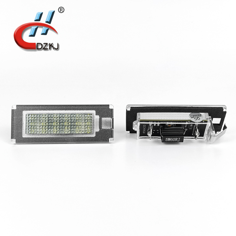 LED svjetlo za registarsku pločicu Fiat Ducato, Peugeot Boxer, Citroën Jumper, Lancia — LED 18SMD 3016, 12V, 3W, 6500–7000K, vijek trajanja 20000 sati