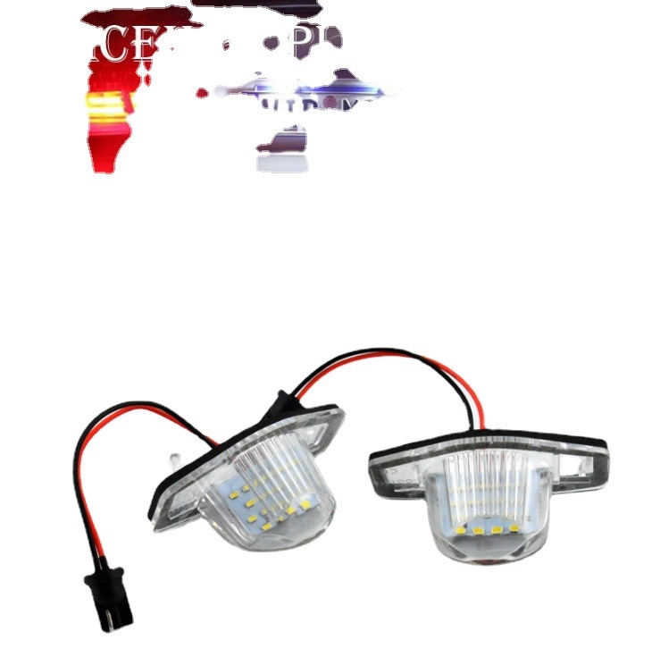 Orant LED lampica za registracijsku tablicu za Honda Jazz/Odyssey/CR-V/FR-V — PC kućište, 12V, 3.3W, LED 2835, 6500K