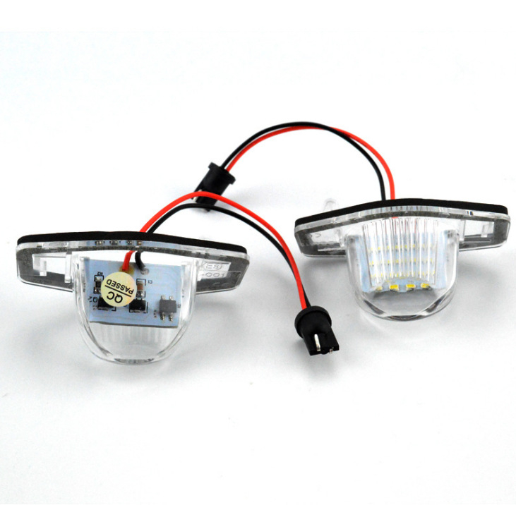 Orant LED lampica za registracijsku tablicu za Honda Jazz/Odyssey/CR-V/FR-V — PC kućište, 12V, 3.3W, LED 2835, 6500K