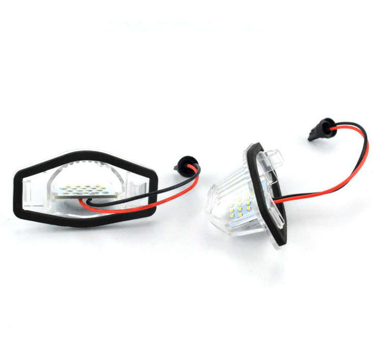 Orant LED lampica za registracijsku tablicu za Honda Jazz/Odyssey/CR-V/FR-V — PC kućište, 12V, 3.3W, LED 2835, 6500K