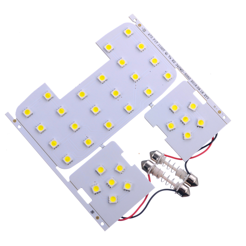 City Light CSZG-K2 LED tetőfény autóhoz – 3-darabos készlet, modell CSZG-K2, 12V, 600 lm, 3.4 W
