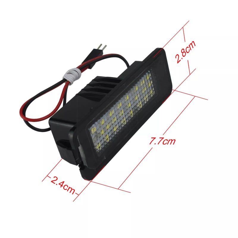 LED svjetlo za registarsku pločicu za Porsche Boxster 987, Cayman, Carrera, Cayenne 958, 997