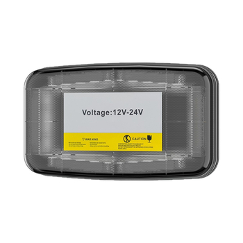 Tető LED figyelmeztető fény szívókoronggal, 12V/24V, modell JB-3030-90 LED, áramerősség 0.75A