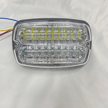 18LED villogó figyelmeztető fény, 12V, 54W, modell LED-M18, nagy teljesítményű oldalsó és hátsó lámpa teher- és személyautókhoz