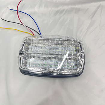 18LED villogó figyelmeztető fény, 12V, 54W, modell LED-M18, nagy teljesítményű oldalsó és hátsó lámpa teher- és személyautókhoz