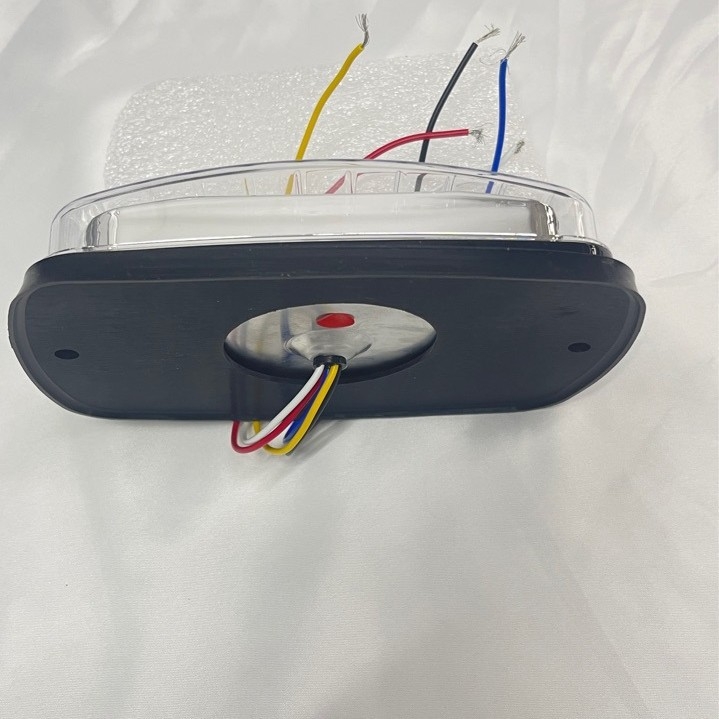 18LED villogó figyelmeztető fény, 12V, 54W, modell LED-M18, nagy teljesítményű oldalsó és hátsó lámpa teher- és személyautókhoz