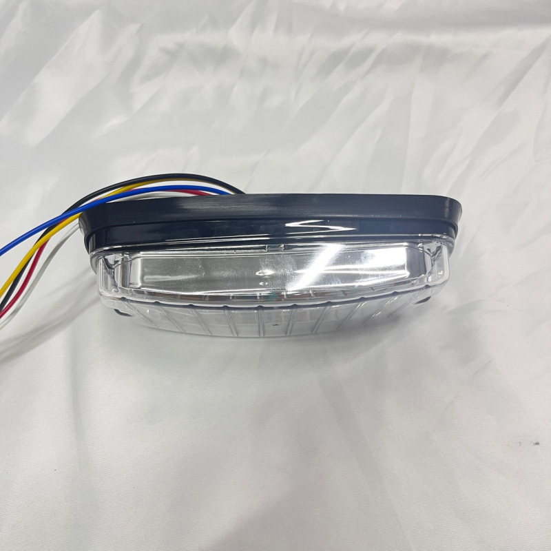 18LED villogó figyelmeztető fény, 12V, 54W, modell LED-M18, nagy teljesítményű oldalsó és hátsó lámpa teher- és személyautókhoz