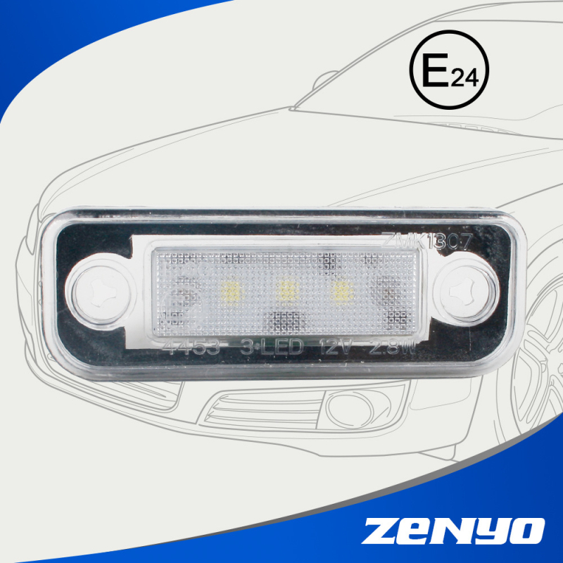 LED lampičica za registarsku pločicu za E-klasu/C-klasu/CLS/SLK, SMD LED, DC 10-16V, 3W, E-mark, kompatibilno s W211/W203/W219
