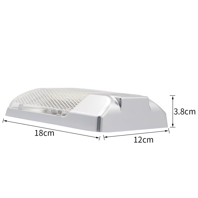 Teherautó belső LED tetőfény, 12V, 3W, 800 lm, modell 4376-1