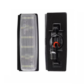 LED rendszámtábla világítás átlátszó lencsével Miata MX-5 (2006-2015) - 12V, 3W, műanyag ház