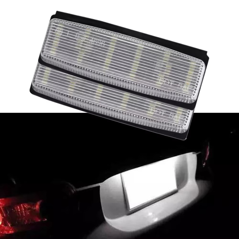 LED rendszámtábla világítás átlátszó lencsével Miata MX-5 (2006-2015) - 12V, 3W, műanyag ház