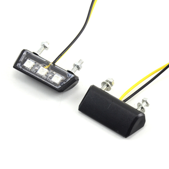 Svjetlo za registarsku pločicu za skuter/motocikl – 12V, LED, PP plastika, 1.5W, vijek trajanja 30000 h