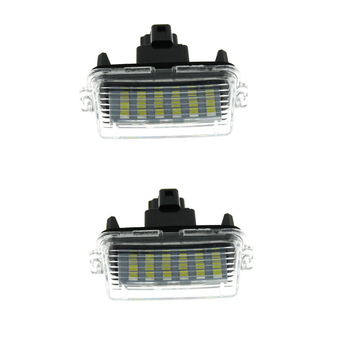 Toyota rendszámtábla LED világítás Camry, Yaris, EZ, VIOS — 12V, 3W, 6500K, 50 000 óra
