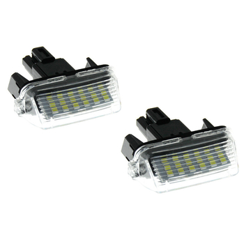 Toyota rendszámtábla LED világítás Camry, Yaris, EZ, VIOS — 12V, 3W, 6500K, 50 000 óra