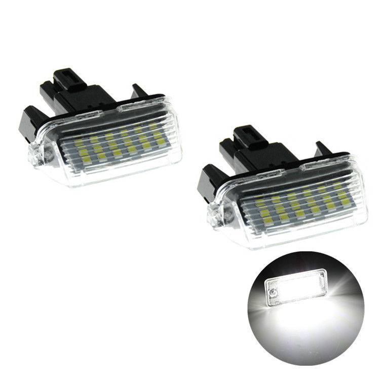 Toyota rendszámtábla LED világítás Camry, Yaris, EZ, VIOS — 12V, 3W, 6500K, 50 000 óra