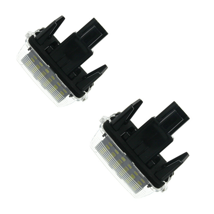 Toyota rendszámtábla LED világítás Camry, Yaris, EZ, VIOS — 12V, 3W, 6500K, 50 000 óra
