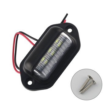DXZ 6LED svjetlo za tablicu kamiona, 12-24V, 1.8W, 2835 LED, vijek trajanja 50.000 h