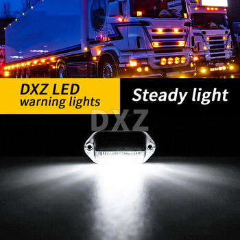 DXZ 6LED svjetlo za tablicu kamiona, 12-24V, 1.8W, 2835 LED, vijek trajanja 50.000 h
